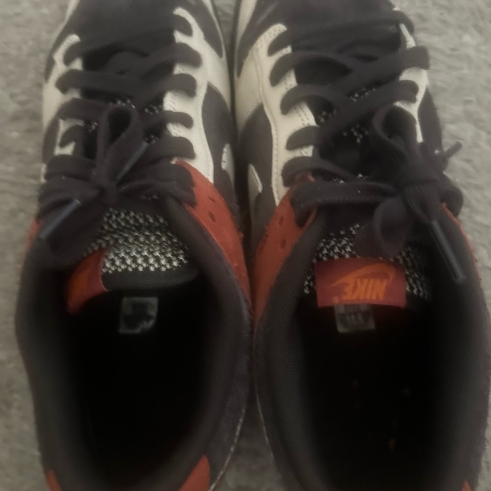 Pre Own Size 11.5 mens Nike Dunk Low Red Panda dunks - Picture 7 of 9